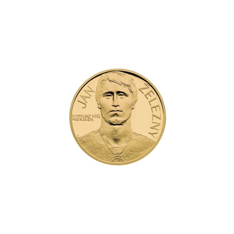 2007 - Zlatá medaile Jan Železný, Au 1/4 Oz