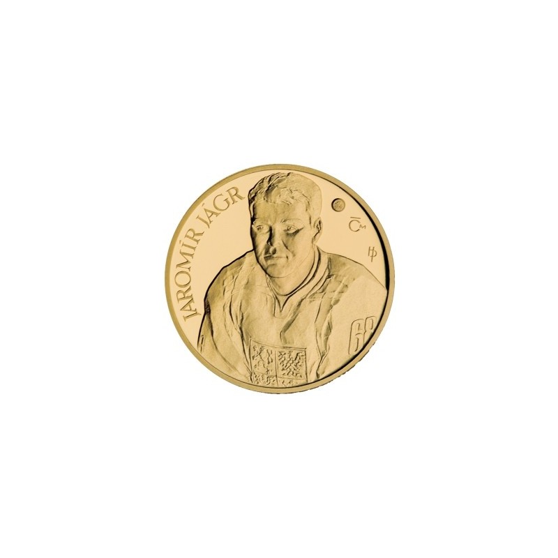 2007 - Zlatá medaile Jaromír Jágr, Au 1/4 Oz