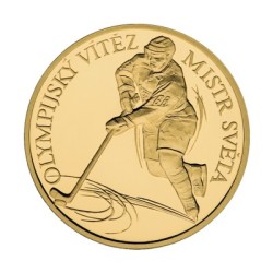 2007 - Zlatá medaile Jaromír Jágr, Au 1/4 Oz