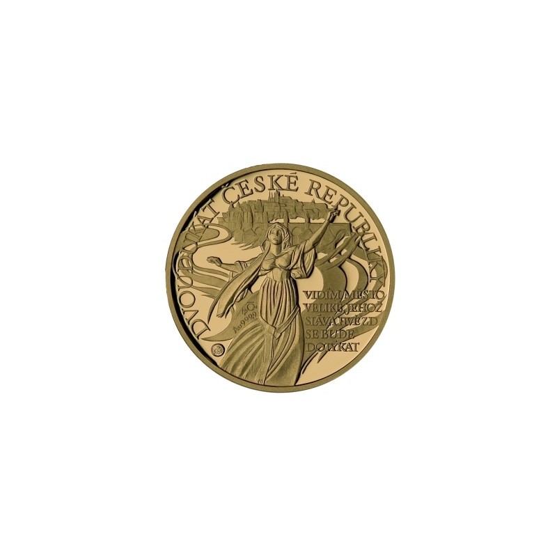 2007 - Dvoudukát České republiky, Au 1/4 Oz