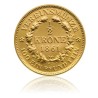 2007 - Zlatá Půlkoruna spolková 1861, Au 1/10 Oz