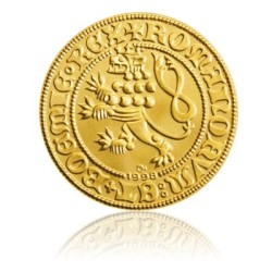 1998 - Zlatý Dukát Karla IV., Au 1/10 Oz