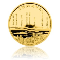 2014 - Zlatá medaile Rozhledna Josefova věž na Kleti - Au 1 Oz