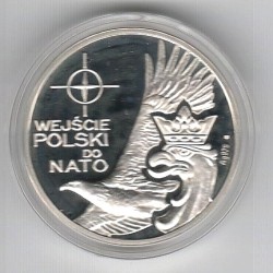 1999 - Sada 3 stříbrných medailí ke vstupu nových členů do NATO