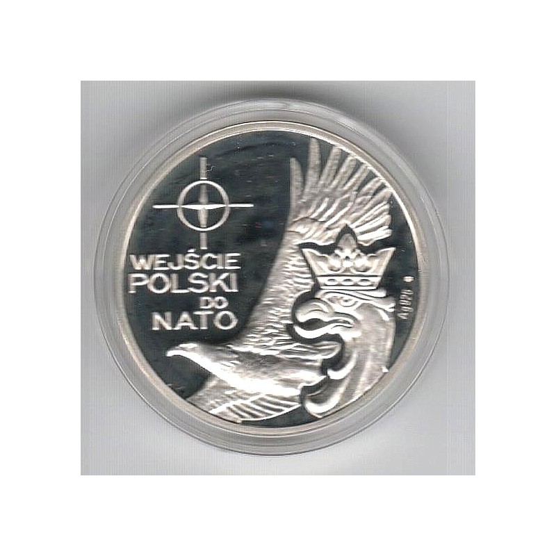 1999 - Sada 3 stříbrných medailí ke vstupu nových členů do NATO