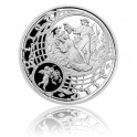 2014 - Stříbrná uncová medaile Staroměstský orloj - Štír