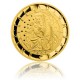 2014 - Zlatá mince 25 NZD Palladium země české - Proof 