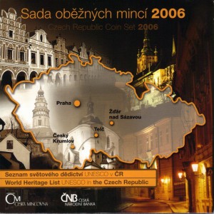 Sada oběžných mincí České republiky 2006 - UNESC0