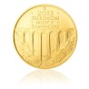 2013 - Most v Žampachu - zlatá mince z cyklu Mosty České republiky, b.k. 