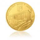 2013 - Most v Lenoře - zlatá mince z cyklu Mosty České republiky, b.k. 