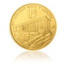 2013 - Most v Lenoře - zlatá mince z cyklu Mosty České republiky, b.k. 