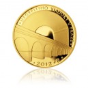 2012 - Negrelliho viadukt v Praze - zlatá mince z cyklu Mosty České republiky, Proof