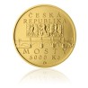 2012 - Most v Náměšti na Oslavou - zlatá mince z cyklu Mosty České republiky, b.k.