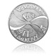 2011 - Stříbrná mince První dálkový let Jana Kašpara, Proof 