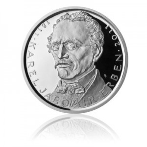 2011 - Stříbrná mince Karel Jaromír Erben, Proof 