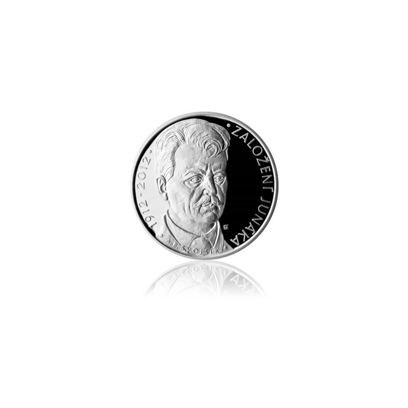 2012 - Stříbrná mince Založení Junáka, Proof  