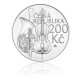 2011 - Stříbrná mince Zahájení výuky na Pražské konzervatoři, b.k. 