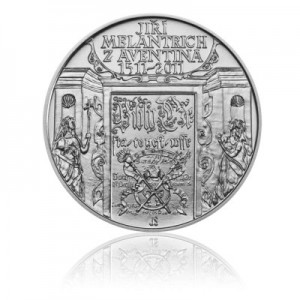 2011 - Stříbrná mince Jiří Melantrich z Aventina, b.k. 