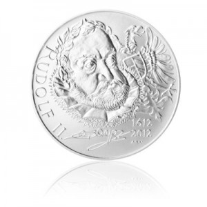 2012 - Stříbrná mince Rudolf II., b.k. 