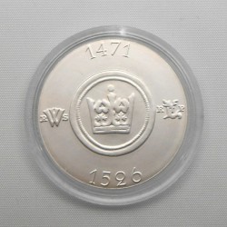 2001 - Stříbrná medaile Replika Tlustého bílého penízu Vl. Jagellonského