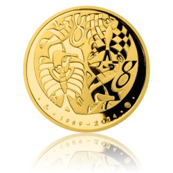 2014 - Zlatá medaile 17. listopad 1989 - Au 1/2 Oz