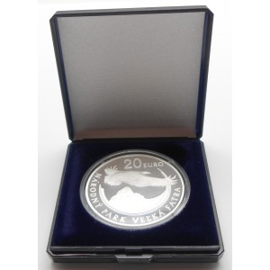 Stříbrná pamětní mince Národní park Velká Fatra 2009, Proof 