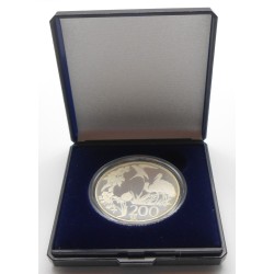 Stříbrná pamětní mince Rok ochrany evropské přírody 1995, Proof 