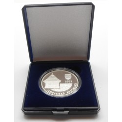 Stříbrná pamětní mince UNESCO - Vlkolínec 2002, Proof