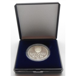 Stříbrná pamětní mince 1. 1. 1993 Vznik Slovenské republiky, Proof