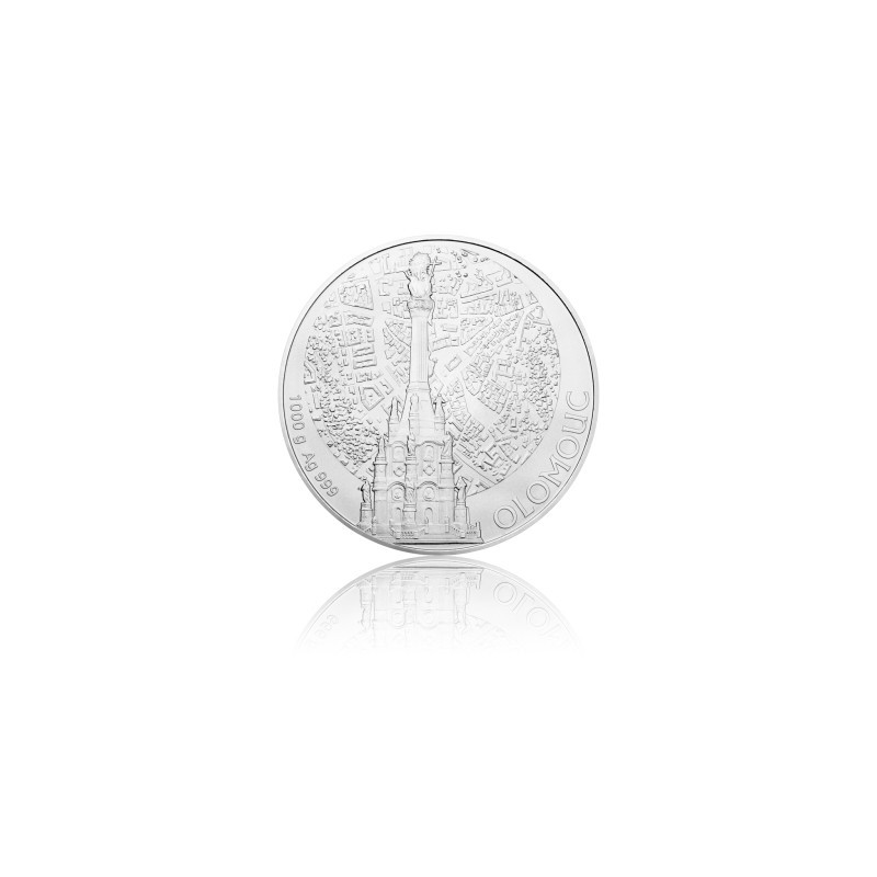 2014 - Stříbrná investiční medaile Statutární město Olomouc - 0,5 kg