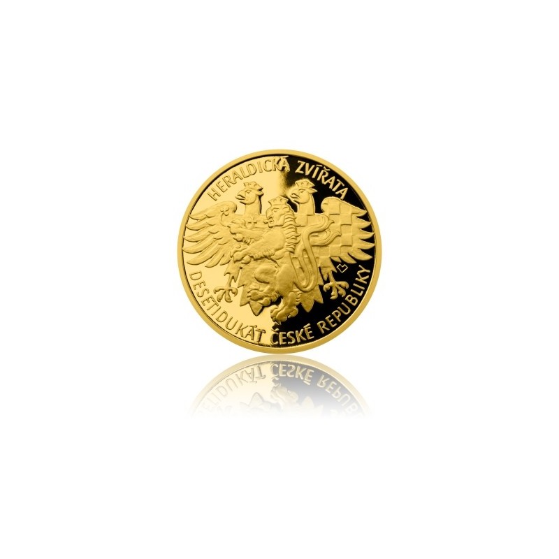 2015 - Desetidukát České republiky 2015 - Heraldická zvířata - Au 1 Oz