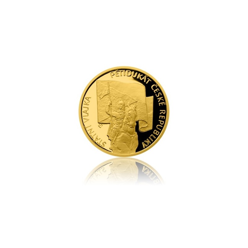 2015 - Pětidukát České republiky 2015 - Státní vlajka - Au 1/2 Oz