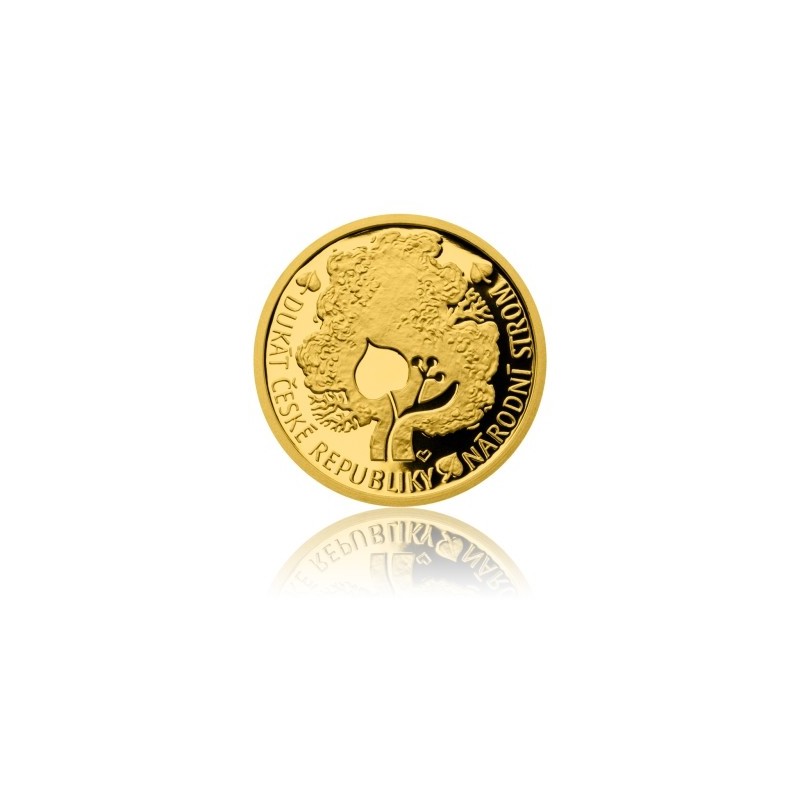 2015 - Jednodukát České republiky 2015 - Národní strom - Au 1/10 Oz
