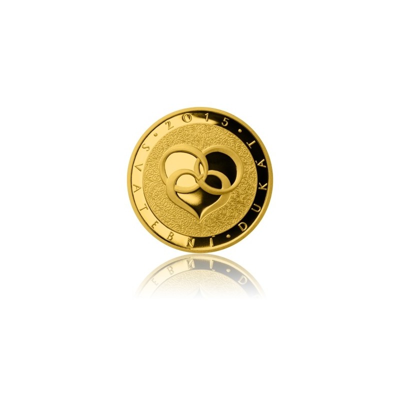 2015 - Zlatý Svatební dukát - Au 1/10 Oz
