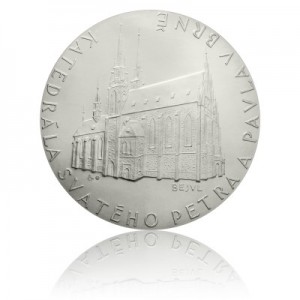 2014 - Platinová investiční medaile Katedrála sv. Petra a Pavla v Brně