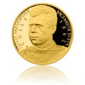 2014 - Zlatá mince 10 NZD Josef Masopust - Au 1/4 Oz