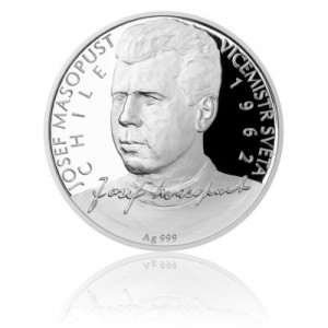 2015 - Stříbrná mince 2 NZD Josef Masopust