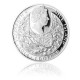 2014 - Stříbrná mince 1 NZD Vlk obecný kolorováno 