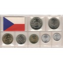 Sada oběžných mincí ČSSR 1980 /čirý PVC obal/