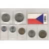 Sada oběžných mincí ČSSR 1981 /čirý PVC obal/