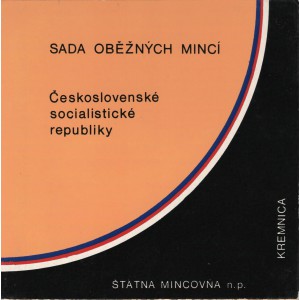 Sada oběžných mincí ČSSR 1988