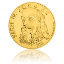 2015 - Zlatá medaile ve váze 40ti dukátu s motivem 100 Kč bankovky - Karel IV.