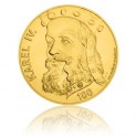 2015 - Zlatá medaile ve váze 40ti dukátu s motivem 100 Kč bankovky - Karel IV.