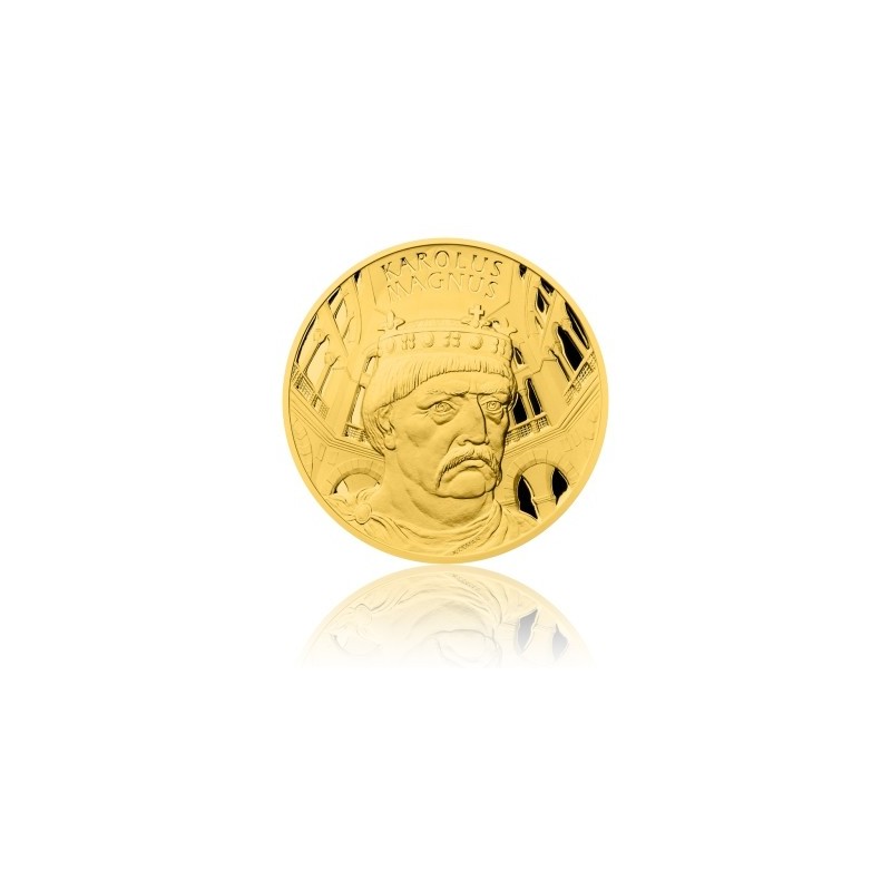 2014 - Zlatá medaile Dějiny válečnictví - Karel Veliký - Au 1 Oz