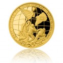 2015 - Zlatá mince 5 NZD bitva o Iwo Jimu - Proof 