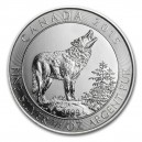 Stříbrná investiční mince Vlk šedý 2015 - 0,75 Oz 