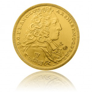2015 - Zlatá medaile Replika dukátu Franze Ludwiga von Pfalz-Neuburg 