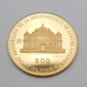 Zlatá mince Salvador 200 Colones 1971