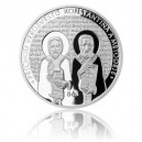 2015 - Stříbrná medaile Příchod věrozvěstů Konstantina a Metoděje
