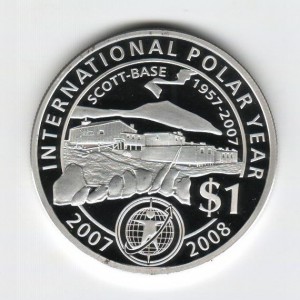 Stříbrná pamětní mince Mezinárodní polární rok - rok 2007